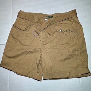 Lauren Ralph Lauren Women’s Tan Shorts Sz 12